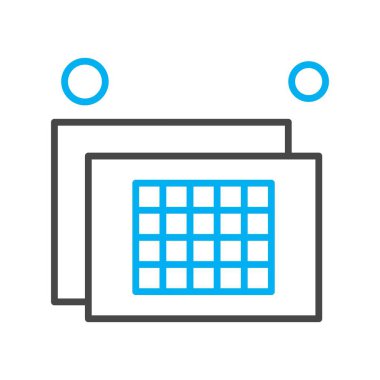 Vektör UIUX simgesi illüstrasyonu  