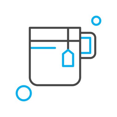 Vektör Kahve Simgesi illüstrasyonu