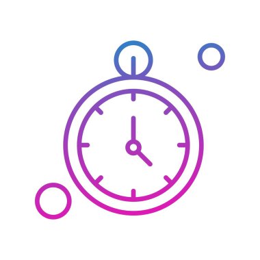  Vektör zamanlayıcı simgesi, vektör, illüstrasyon 