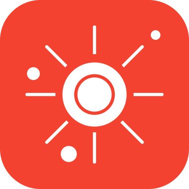 Vektör Güneş simgesi, vektör, illüstrasyon, ramazan kavramı