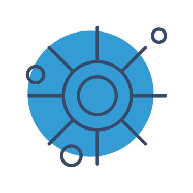 Vektör Güneş simgesi, vektör, illüstrasyon, ramazan kavramı