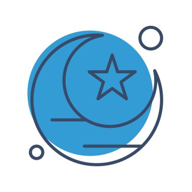 Vektör uydu Ico, vektör illüstrasyonu