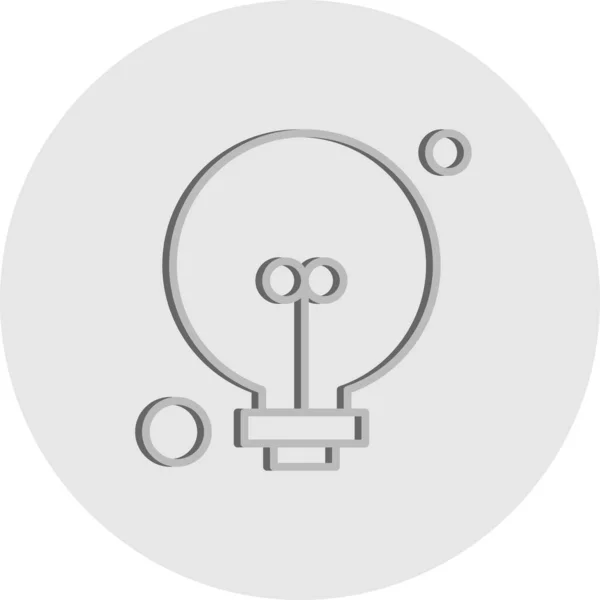 Vector Bulb Icon — 스톡 벡터