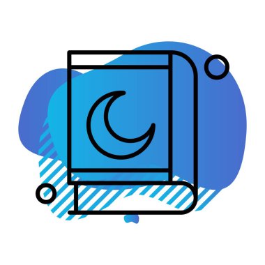 Vektör Quran Ico, vektör illüstrasyonu