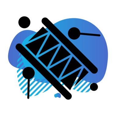 Vektör kazılmış Ico, vektör illüstrasyonu