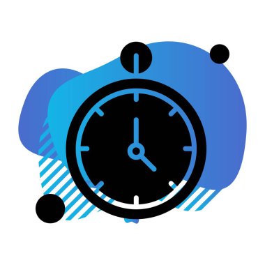  Vektör zamanlayıcı Ico, vektör illüstrasyonu