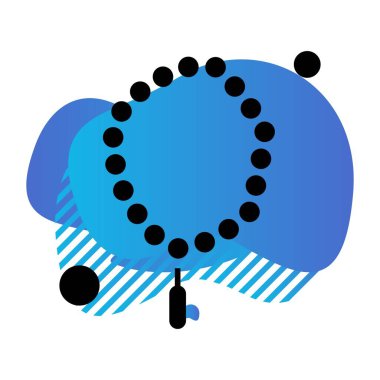  Vektör duası Ico, vektör illüstrasyonu