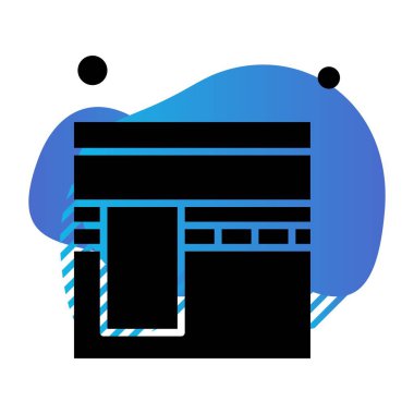Vektör Kabah Ico, vektör illüstrasyonu