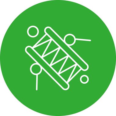 Vektör kazılmış Ico, vektör illüstrasyonu