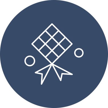 Vektör tespih İco, vektör illüstrasyonu