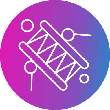 Vektör kazılmış Ico, vektör illüstrasyonu