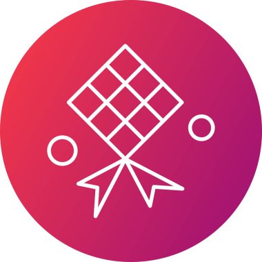 Vektör tespih İco, vektör illüstrasyonu