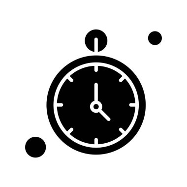  Vektör zamanlayıcı Ico, vektör illüstrasyonu