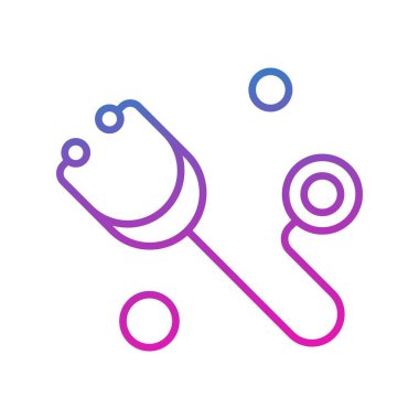 Vektör steteskobu Ico, vektör illüstrasyonu