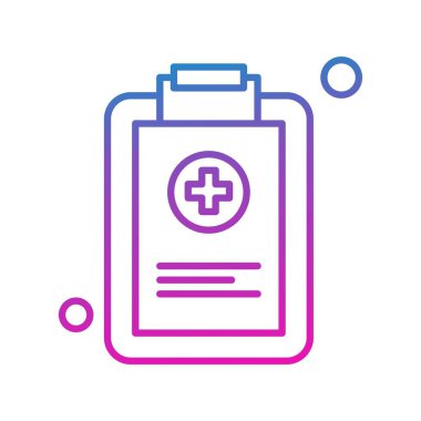 Belgenin vektör illüstrasyonu, basit simge tasarımı