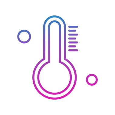 Vektör sıcaklığı Ico, vektör illüstrasyonu