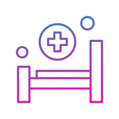  Vektör Yatağı Ico, vektör illüstrasyonu