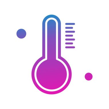 Vektör sıcaklığı Ico, vektör illüstrasyonu