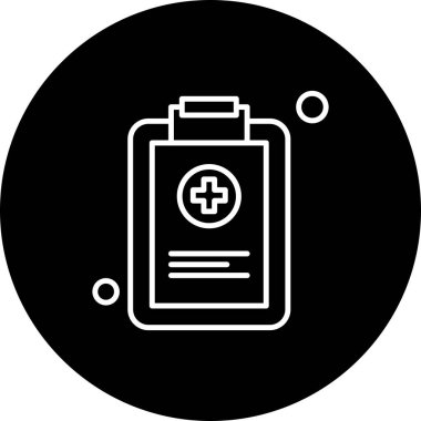 Belgenin vektör illüstrasyonu, basit simge tasarımı