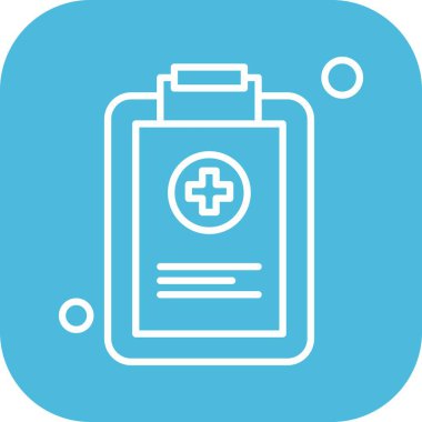 Belgenin vektör illüstrasyonu, basit simge tasarımı