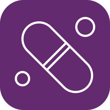  Vektör tıbbı Ico, vektör illüstrasyonu