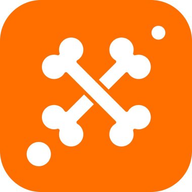 Vektör Bone Ico, vektör illüstrasyonu