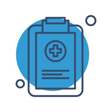 Belgenin vektör illüstrasyonu, basit simge tasarımı