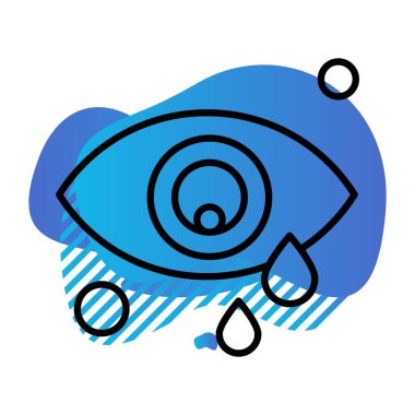 Vektör Gözü Ico, vektör illüstrasyonu