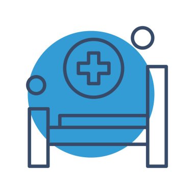  Vektör Yatağı Ico, vektör illüstrasyonu