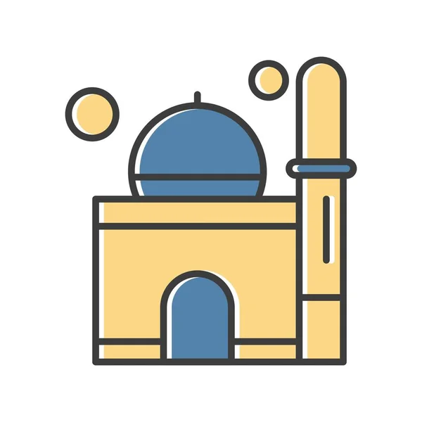 Mesquita Vetorial Ico Ilustração Vetorial — Vetor de Stock
