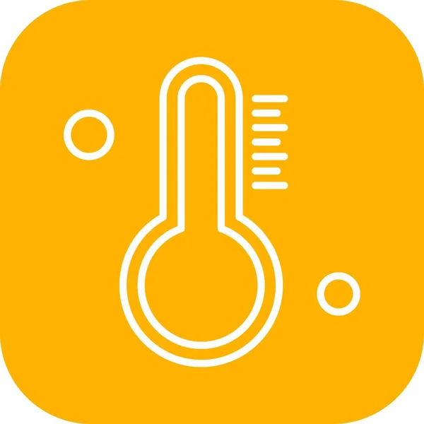 Vectortemperatuur Ico Vectorillustratie — Stockvector