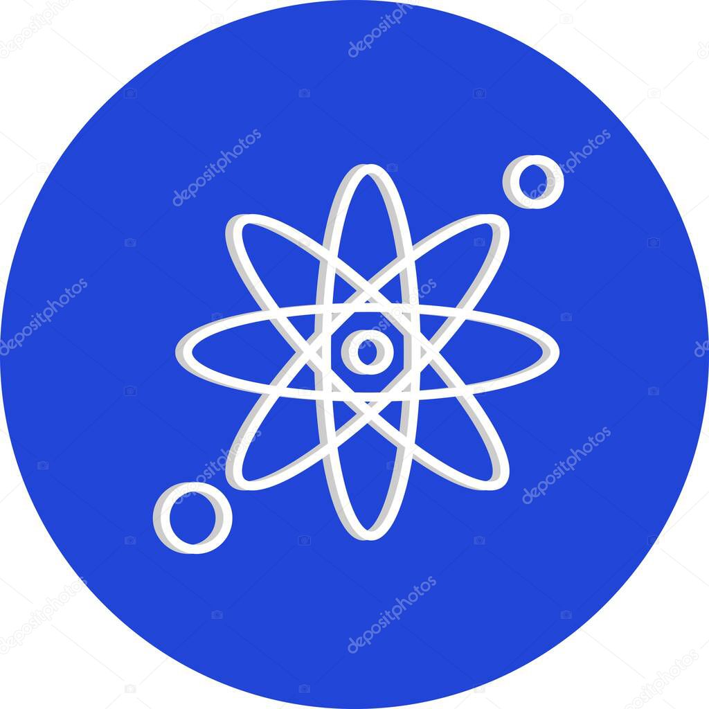 Vector illustration of Atom Icon
