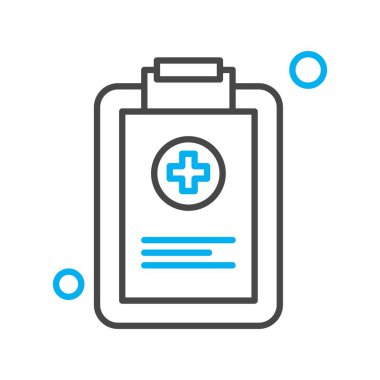 Belgenin vektör illüstrasyonu, basit simge tasarımı