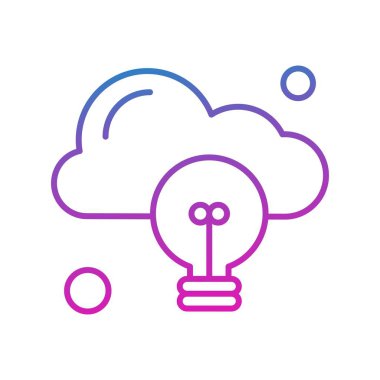 Vektör Ampul Simgesi, vektör illüstrasyonu  