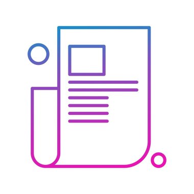 Vektör haber gazetesi Ico