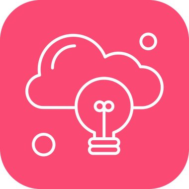 Vektör Ampul Simgesi, vektör illüstrasyonu  