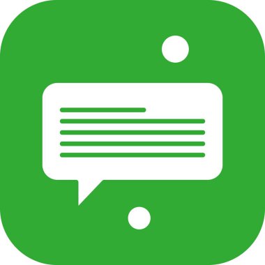 Konuşma balonu vektör çizimi 