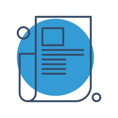 Vektör haber gazetesi Ico