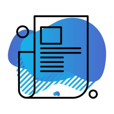 Vektör haber gazetesi Ico