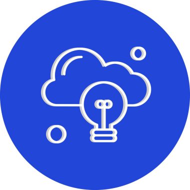 Vektör Ampul Simgesi, vektör illüstrasyonu  