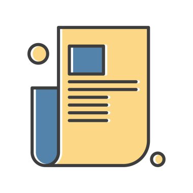 Vektör haber gazetesi Ico