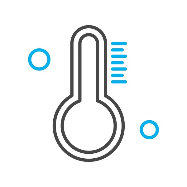 Temperatura Vetorial Ico Ilustração Vetorial —  Vetores de Stock