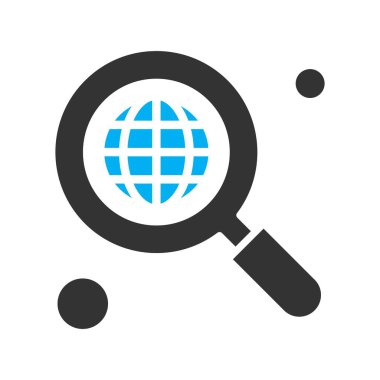 araştırma simgesi, vektör illüstrasyonu