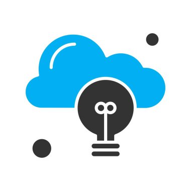 Vektör Ampul Simgesi, vektör illüstrasyonu  