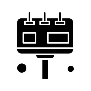 Sunum Simgesi Vektör illüstrasyonu