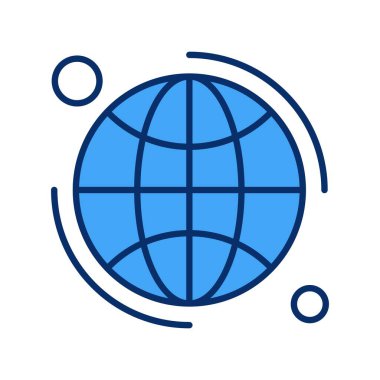 Vektör Toprak Simgesi, vektör illüstrasyonu  