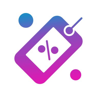 Vektör Etiketi Ico, vektör illüstrasyonu