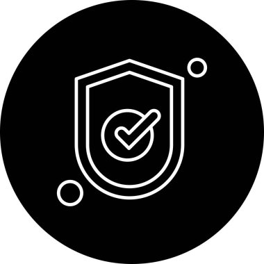  Vektör kenesi simgesi, basit web illüstrasyonu