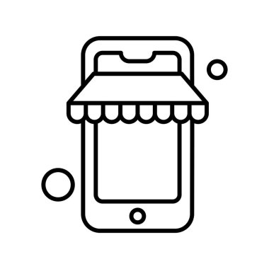  Vektör telefon simgesi, vektör illüstrasyonu 