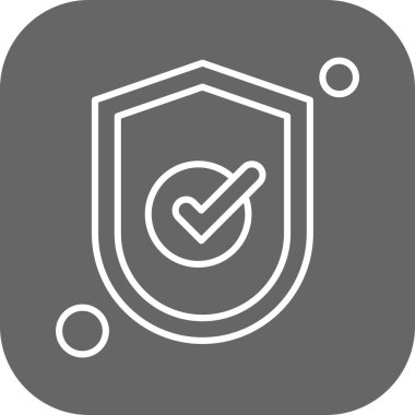  Vektör kenesi simgesi, basit web illüstrasyonu